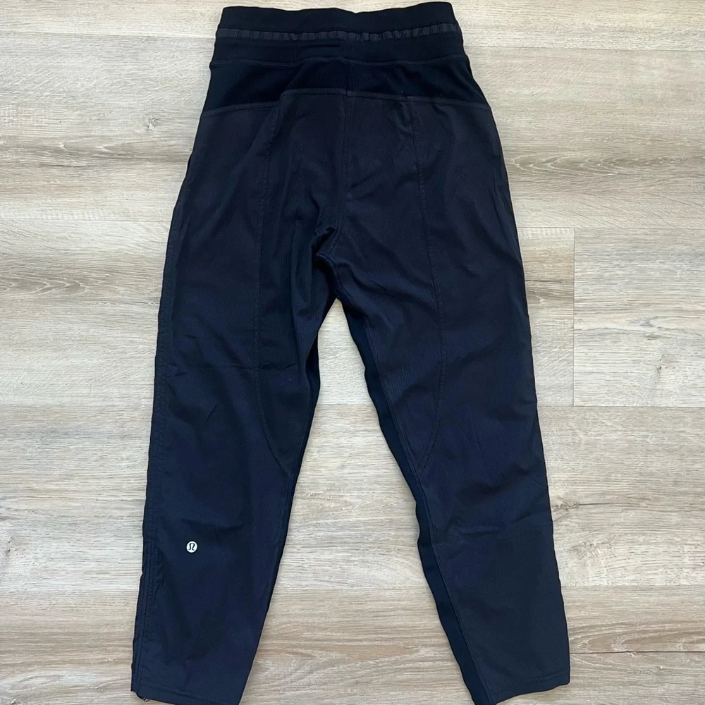 Black Lululemon Dance Studio Mid-Rise Cropped Pants - Picture 3 of 9